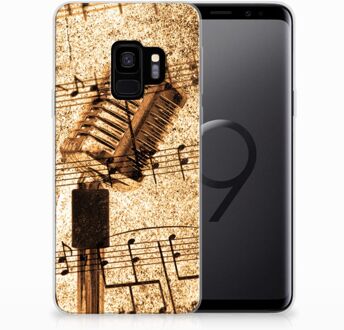 B2Ctelecom Backcover Hoesje Samsung Galaxy S9 Bladmuziek