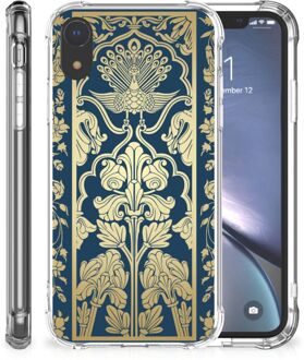 B2Ctelecom Backcover iPhone Xr Golden Flowers