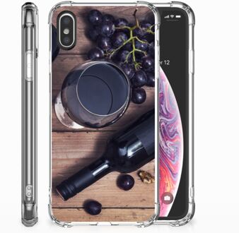 B2Ctelecom Backcover iPhone Xs | X/10 Wijn