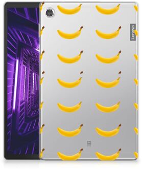 B2Ctelecom Backcover Lenovo Tab M10 Plus Tablethoesje Banana met transparant zijkanten