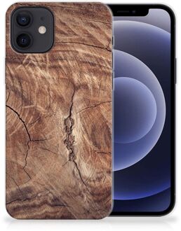 B2Ctelecom Backcover Soft Siliconen Hoesje iPhone 12 | 12 Pro (6.1") Telefoon Hoesje Boomstam