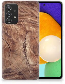 B2Ctelecom Backcover Soft Siliconen Hoesje Samsung Galaxy A52 (5G/4G) Telefoon Hoesje Boomstam