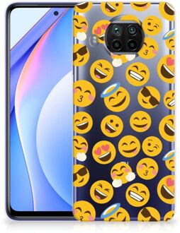 B2Ctelecom Backcover Soft Siliconen Hoesje Xiaomi Mi 10T Lite Telefoon Hoesje Super als Cadeautjes voor Meisjes Emoji