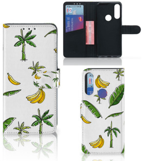 B2Ctelecom Beschermhoes Alcatel 1S 2020 Flip Case Banana Tree