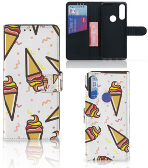 B2Ctelecom Beschermhoes Alcatel 1S 2020 Telefoonhoesje Icecream