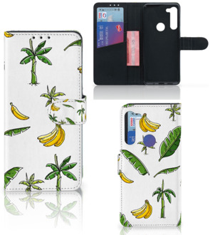 B2Ctelecom Beschermhoes Motorola G8 Power Telefoonhoesje Banana Tree