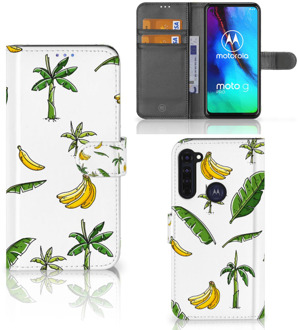 B2Ctelecom Beschermhoes Motorola Moto G Pro Flip Case Banana Tree