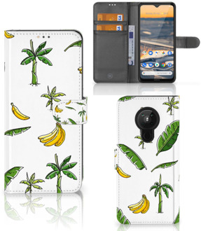 B2Ctelecom Beschermhoes Nokia 5.3 Telefoonhoesje Banana Tree