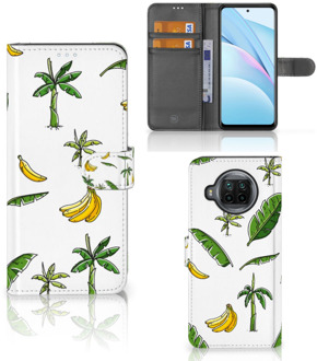 B2Ctelecom Beschermhoes Xiaomi Mi 10T Lite Flip Case Banana Tree