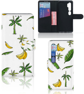 B2Ctelecom Beschermhoes Xiaomi Mi Note 10 Pro Telefoonhoesje Banana Tree