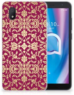 B2Ctelecom Beschermhoesje Alcatel 1B (2020) Smartphone hoesje Barok Pink