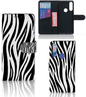 B2Ctelecom Beschermhoesje Alcatel 1S 2020 Smartphone Hoesje Zebra