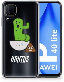 B2Ctelecom Beschermhoesje Huawei P40 Lite Smartphone hoesje Cactus Poo