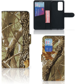 B2Ctelecom Beschermhoesje Huawei P40 Pro Wallet Case Wildernis