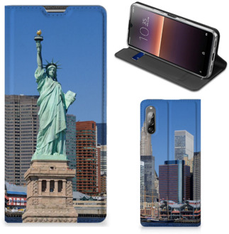 B2Ctelecom Beschermhoesje met foto Sony Xperia L4 Smart Cover Vrijheidsbeeld