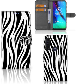 B2Ctelecom Beschermhoesje Motorola Moto G Pro Smartphone Hoesje Zebra