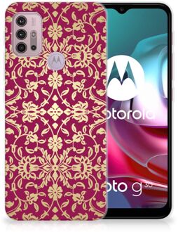 B2Ctelecom Beschermhoesje Motorola Moto G30 | G10 Smartphone hoesje Barok Pink