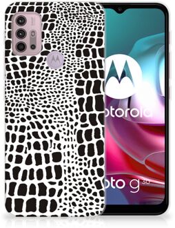 B2Ctelecom Beschermhoesje Motorola Moto G30 | G10 Smartphone hoesje Slangenprint