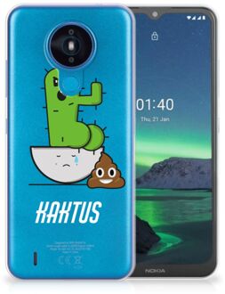 B2Ctelecom Beschermhoesje Nokia 1.4 Smartphone hoesje Cactus Poo