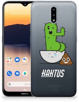 B2Ctelecom Beschermhoesje Nokia 2.3 Smartphone hoesje Cactus Poo