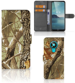 B2Ctelecom Beschermhoesje Nokia 3.4 Wallet Book Case Wildernis