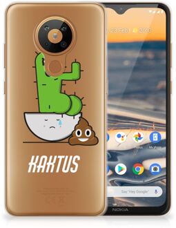 B2Ctelecom Beschermhoesje Nokia 5.3 Smartphone hoesje Cactus Poo