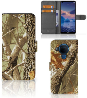 B2Ctelecom Beschermhoesje Nokia 5.4 Wallet Book Case Wildernis