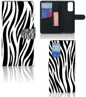 B2Ctelecom Beschermhoesje OnePlus 9 Pro Smartphone Hoesje Zebra