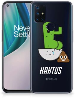 B2Ctelecom Beschermhoesje OnePlus Nord N10 5G Smartphone hoesje Cactus Poo