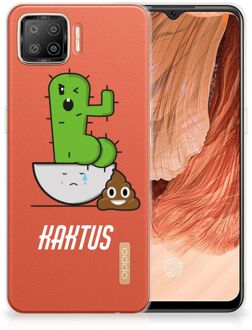 B2Ctelecom Beschermhoesje OPPO A73 4G Smartphone hoesje Cactus Poo