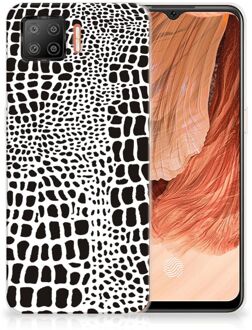 B2Ctelecom Beschermhoesje OPPO A73 4G Smartphone hoesje Slangenprint