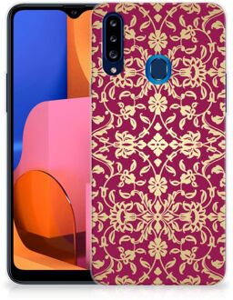 B2Ctelecom Beschermhoesje Samsung Galaxy A20s Smartphone hoesje Barok Pink