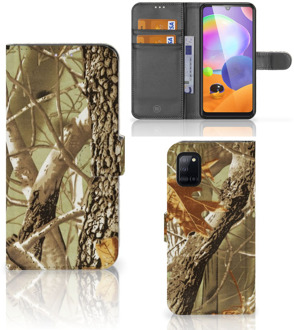 B2Ctelecom Beschermhoesje Samsung Galaxy A31 Wallet Book Case Wildernis