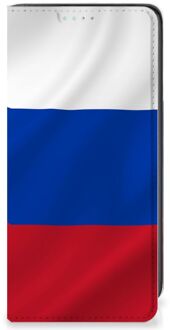 B2Ctelecom Beschermhoesje Samsung Galaxy A41 Flip Cover Slowaakse Vlag