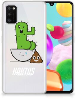 B2Ctelecom Beschermhoesje Samsung Galaxy A41 Smartphone hoesje Cactus Poo