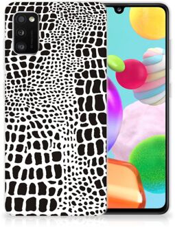 B2Ctelecom Beschermhoesje Samsung Galaxy A41 Smartphone hoesje Slangenprint