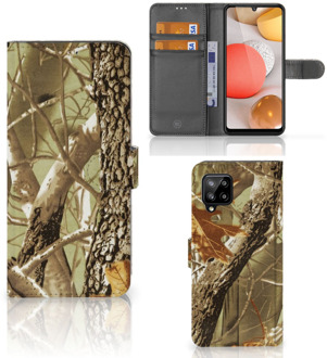 B2Ctelecom Beschermhoesje Samsung Galaxy A42 5G Wallet Book Case Wildernis