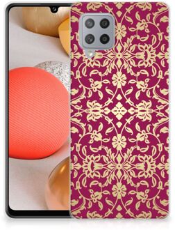 B2Ctelecom Beschermhoesje Samsung Galaxy A42 Smartphone hoesje Barok Pink