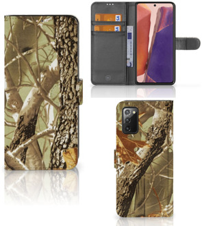 B2Ctelecom Beschermhoesje Samsung Galaxy Note 20 Wallet Book Case Wildernis