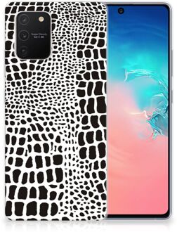 B2Ctelecom Beschermhoesje Samsung Galaxy S10 Lite Smartphone hoesje Slangenprint