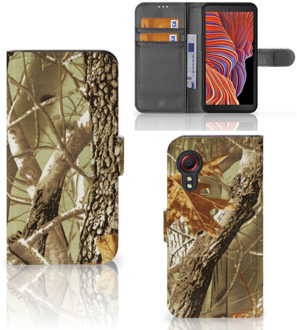 B2Ctelecom Beschermhoesje Samsung Galaxy Xcover 5 Wallet Book Case Wildernis