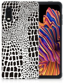 B2Ctelecom Beschermhoesje Samsung Xcover Pro Smartphone hoesje Slangenprint