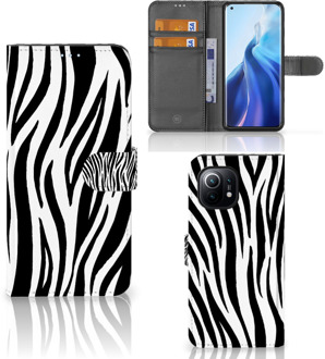 B2Ctelecom Beschermhoesje Xiaomi Mi 11 Smartphone Hoesje Zebra