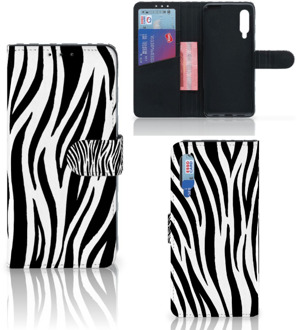 B2Ctelecom Beschermhoesje Xiaomi Mi 9 Smartphone Hoesje Zebra