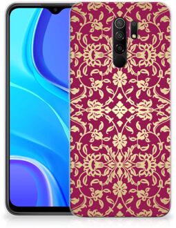 B2Ctelecom Beschermhoesje Xiaomi Redmi 9 Smartphone hoesje Barok Pink