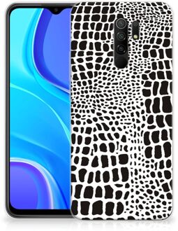 B2Ctelecom Beschermhoesje Xiaomi Redmi 9 Smartphone hoesje Slangenprint