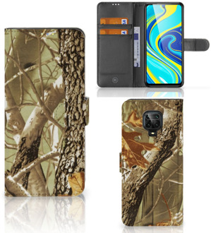 B2Ctelecom Beschermhoesje Xiaomi Redmi Note 9 Pro | Note 9S Wallet Book Case Wildernis