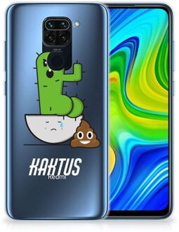 B2Ctelecom Beschermhoesje Xiaomi Redmi Note9 Smartphone hoesje Cactus Poo