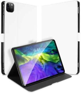 B2Ctelecom Book Case iPad Pro 11 2020 | iPad Pro 11 2021 Hoes Wit met Standaardfunctie