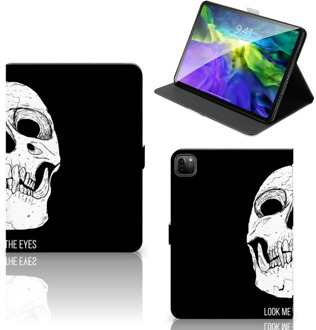 B2Ctelecom Book Case iPad Pro 11 (2020) Tablet Hoes met Standaard Skull Eyes